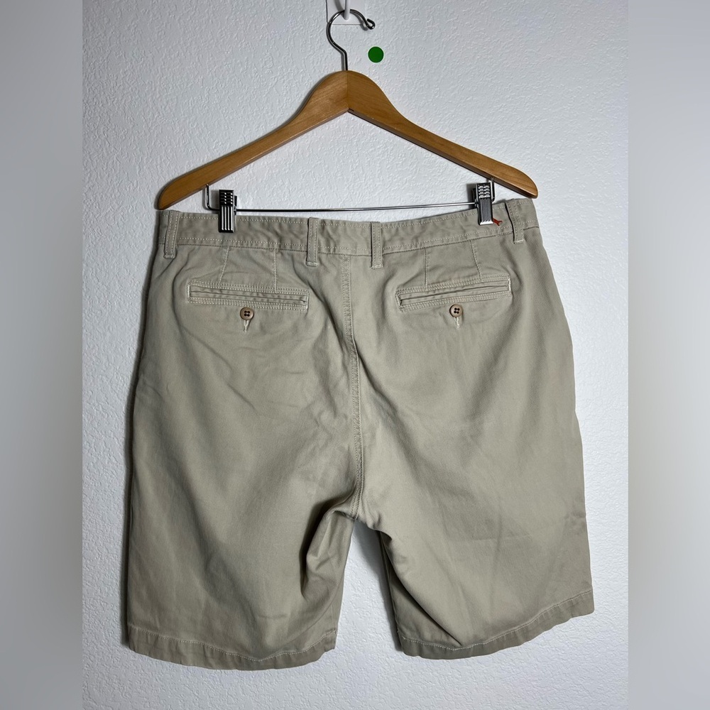 Tommy bahama khaki tan cotton shorts 35 - Picture 2 of 6